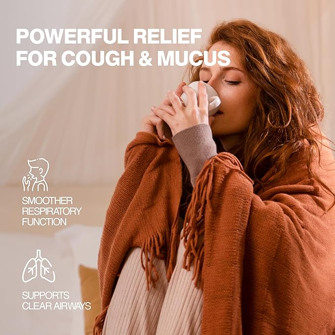 Revasol Cough Suppressant & Chest Congestion Relief – Decongestant + Guaifenesin Syrup